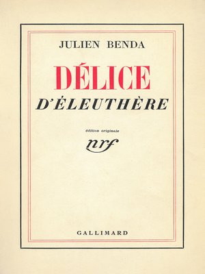 cover image of Délice d'Éleuthère